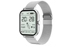 Y13 Smart Watch 1&period;81 Inch Sports Bracelet Bluetooth Call Heart Rate Touch Screen Smart Bracelet（Silver）