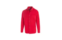 Schott Cotton Flannel Shirt In Red
