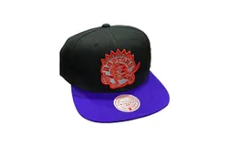 Mitchell & Ness Men&apos;s Nba Hwc Toronto Raptors Reflective Snapback Cap In Black&sol;purple