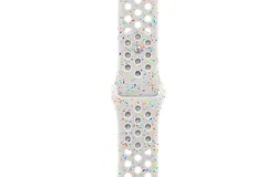 Apple - 41mm Pure Platinum Nike Sport Band - S&sol;M - Pure Platinum