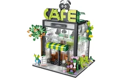 Toys Building Blocks Set&comma; Coffee House Building Blocks Toys&comma; Children&apos;s Building Blocks Toys Modeling&comma; Gifts for Girls Ages 6-12 and up&comma; 579PCS