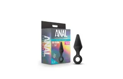 Anal Adventures Loop Plug Medium Black