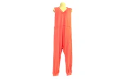 Shop Basic Women&apos;s Leia Harem Jumpsuit In Coral