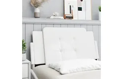 Headboard Cushion White 39&period;4" Faux Leather