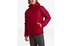 The North Face Men&apos;s Aconcagua Hoodie Jacket In Cardinal Red