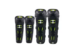 Motorcycle knee pads&comma; elbow pads&comma; four-piece set&comma; riding off-road protective gear&comma; windproof&comma; fall-proof&comma; autumn and winter warm leggings for all seasons