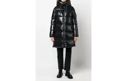 Save The Duck Women&apos;s Isabel Shiny 3&sol;4 Heavy Puffer Coat