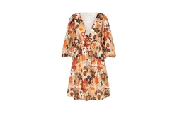 Faithfull The Brand Faria Mini Dress In Kaiya Floral Print