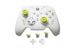 PC Controllers&comma; BIGBIG WON Rainbow 2 SE Wireless Controllers Motion Control&comma; Hall Effect Trigger&comma; 12-bit ADC&comma; 3 Sets of Joysticks&comma; 4-way&8-way D-pad&comma; PC App&comma; Controller for Switch&sol;PC&sol;Android&sol;iOS-green