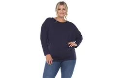 Plus Size Dolman Sleeve Top