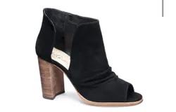 Chinese Laundry Women&apos;s Loyalty Peep Toe Bootie In Black