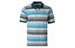 Gioberti Mens Club Stripe Regular Fit Polo Shirt