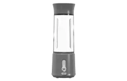 Portable Blender Cup&comma; Personal Smoothie Blender for Milkshakes and Smoothies&comma; with 500ml Blender Bottle&comma; Cordless&comma; USB Rechargeable&comma; Waterproof&comma; Small Electric Juice Maker &lpar;Gray&rpar;