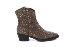 Xti Women&apos;s Cowboy Booties In Taupe