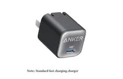 Anker mobile phone fast charging wall charger Phantom Black 30W Safe Charge Pro suitable for iPhone 8-15