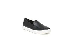 Vince Blair Perforated Leather Sneaker In Black