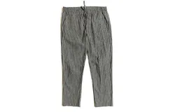 Kut From The Kloth Women&apos;s Drawcord Striped Casual Trousers In Gray