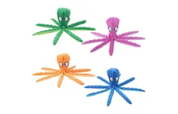 Durable Octopus Plush Pet Toy &vert; Chew-Resistant&comma; Interactive Squeaky Toy for Dogs and Cats