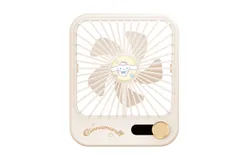 Liou desktop high-speed fan square desktop card office dormitory desktop camping 100-speed electric fan-cinnamon dog