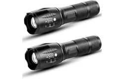Telescoping zoom flashlight USB flashlight Mini zoom flashlight