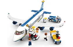 Children&apos;s Toys Building Blocks&comma; City Airplane Station Toys &lpar;6-12 Years Old Boys&rpar;&comma; City Airport Building Kit Children&apos;s Toys STEM Learning Blocks &lpar;Birthday Gift for 6-12 Years Olds&rpar; &lpar;463 pcs&rpar;