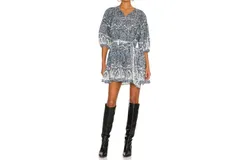 Cleobella Magdalena Mini Dress In Rishi Block Print
