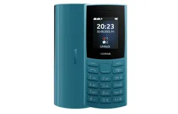 Nokia 105 4G &vert; Dual SIM &vert; GSM Unlocked Mobile Phone &vert; Volte &vert; Charcoal &vert; International Version - Blue