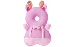 Baby Walker Head Protector Toddler Adjustable Baby Head Protection Backpack Wear Safety Pad &lpar;Elk&rpar;
