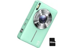 Roll over image to zoom in
Digital Camera, FHD 1080P Camera, Digital Point and Shoot Camera with 16X Zoom Anti Shake, Compact Small Camera for Boys Girls Kids