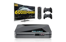 Super Console X2 pro Retro Game Console with 60000&plus;GamesVideo Game Console EmuELEC 4&period;5&sol;Android 9&period;0 in 1&comma; 2&period;4G&plus;5G and BT 5&period;0，256GB