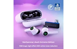 Razer Warhammer Shark Extreme Edition PS True Wireless Active Noise Cancellation Bluetooth PC Gaming Music Headset