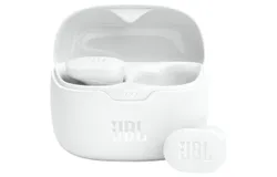 JBL Tune Buds - True wireless Noise Cancelling earbuds&comma; JBL Pure Bass Sound&comma; Bluetooth 5&period;3&comma; 4-Mic technology for Crisp&comma; Clear Calls&comma; Up to 48 hours of battery life&comma; Water and dust resistant &lpar;White&rpar;