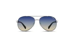 Velvet Eyewear Womens Aviator Sunglass Style Bonnie in Silver - 100&percnt; UV Protection - Designed for Women - Designed in the USA