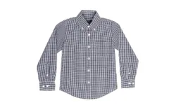 Pedal Boys Button Down Checked Shirt In Navy &sol; White Check
