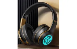 Marvel co-branded headset Bluetooth headset wired computer game noise reduction headset boys wireless hanging neck sports-black