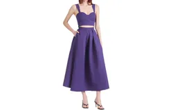 Sachin & Babi Leighton Skirt In Amethyst