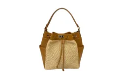 Two Amicis Women&apos;s Drawstring Bag In Camel