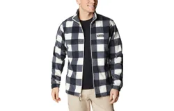 Columbia Men&apos;s Steens Mountain Printed Jacket &lpar; Color&colon;Chalk Check Print---Size&colon;Medium &rpar;
