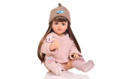 TSEPOSY Reborn Baby Dolls&comma;22-inch lifelike soft body realistic newborn baby dolls&comma; real life baby dolls girls&comma;with pacifier and diaper&comma; Best Birthday Gift for kids 3 years old and up