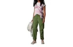 Columbia Women Boundless Trek Short Sleeve Tee In Cosmos Undercurrent