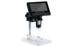 Elikliv Microscope&comma; LCD Digital Coin Microscope 1000x&comma; Coin Magnifier with 8 Adjustable LED Lights&comma; PC View Compatible with Windows&sol;MacBook&comma; EDM4&comma; 4&period;3 Inch