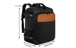 Bolsa Viaje 40x20x25 para Ryanair 20L Mochila Viaje Cabina Avion Mochila bajo el asiento Maleta Cabin Bag Bolsas de Cabina Equipaje de Mano Mochila para Ordenador Portátil 14 Pulgadas con Puerto USB