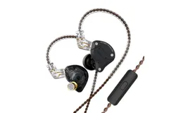 KZ ZS10 Pro 3&period;5mm Wired In-ear Headphones 1DD&plus;4BA Hybrid HiFi Music Earphone Sports Headset 2pin Detachable Cable In-line Control with Mic