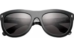 Ivi Vision Jagger - Grey Lens In Polished Black - Marble Stone