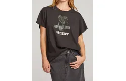 Chaser Sinner Tee In Vintage Black