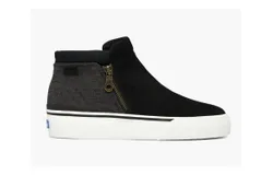 Keds Cooper Zip Bootie In Black
