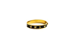 Johnny Was Garden Hinged Bracelet In Black