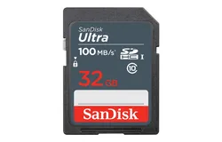 SanDisk 32GB SDHC Ultra 100MB&sol;s