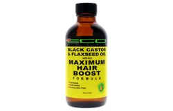 Eco Style Maximum Hair Growth Oil - Black Castor And Flaxseed by Ecoco for Unisex - 4 oz Oil