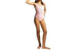 Sun Child Louhello One Piece Swimsuit In Pink